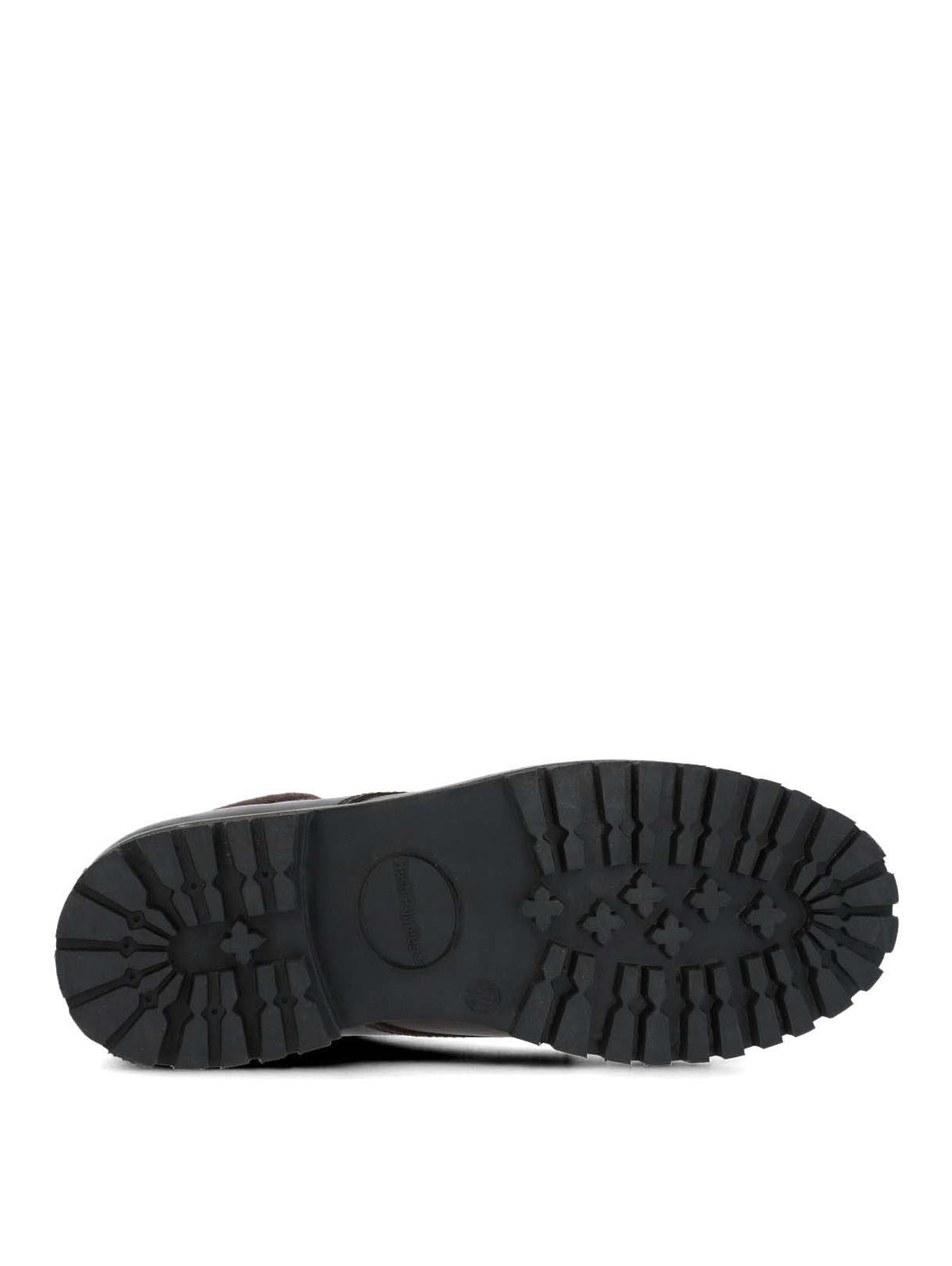 Botín Para Hombre Cuero/Textil Negam Café Hush Puppies