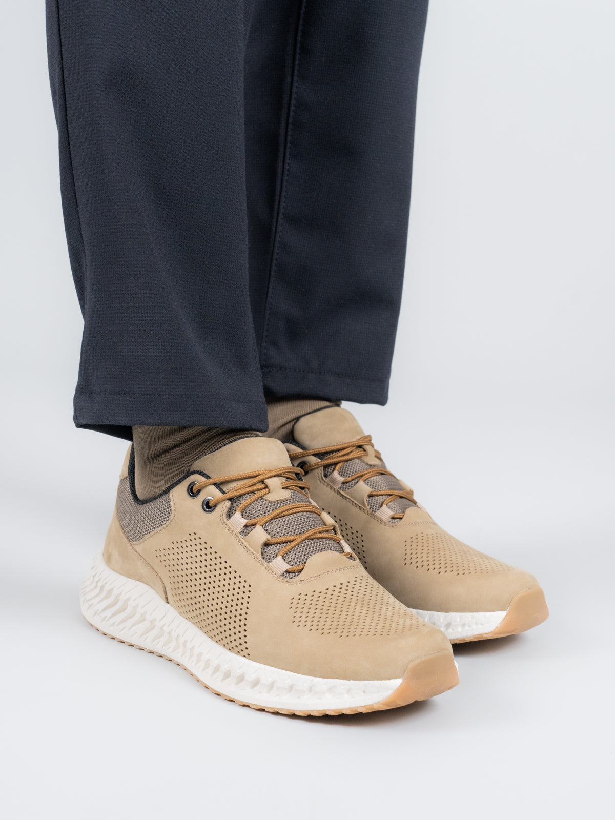 Zapatilla Spinal Lthr Lace Cuero Hombre