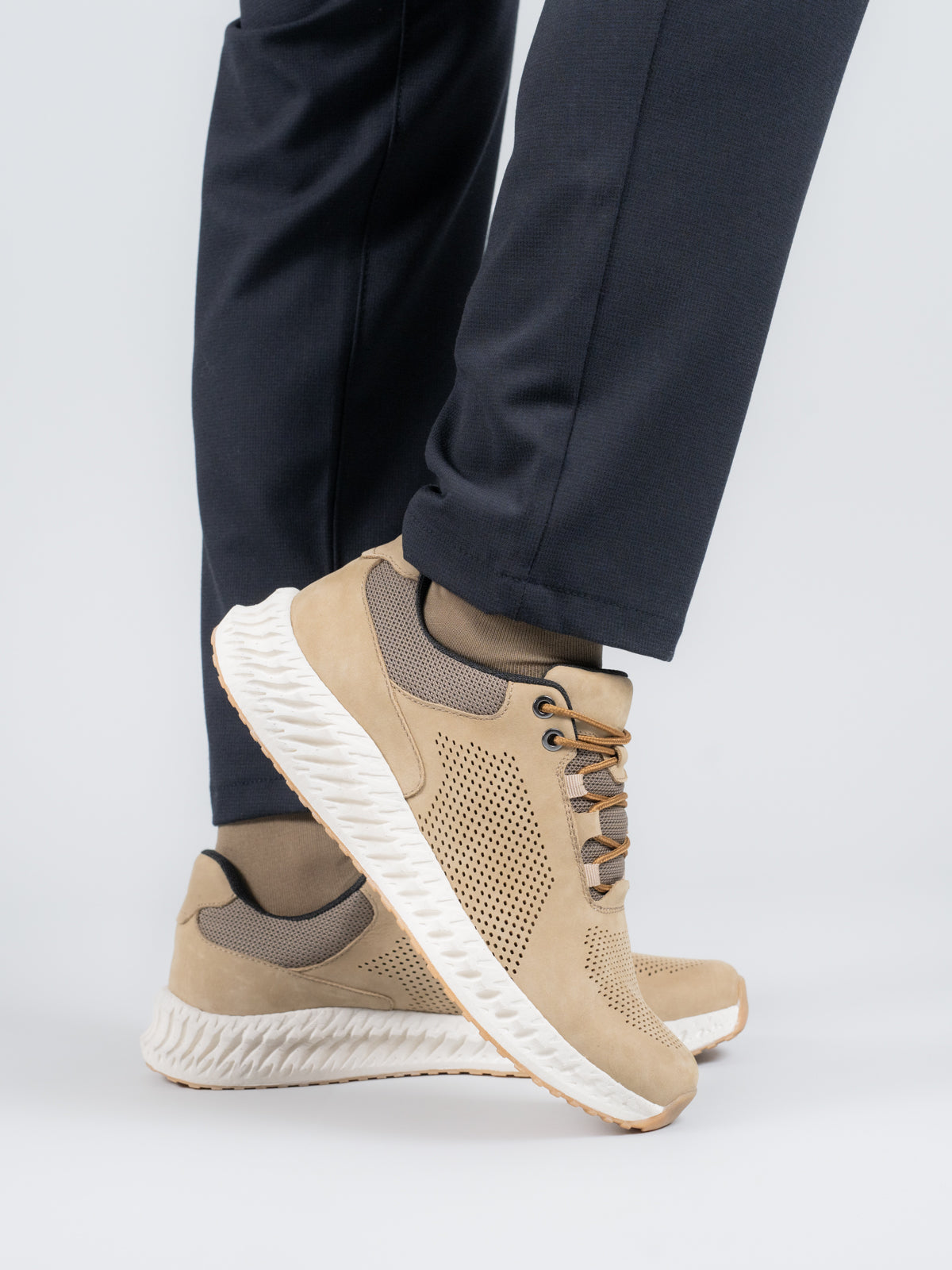 Zapatilla Spinal Lthr Lace Cuero Hombre