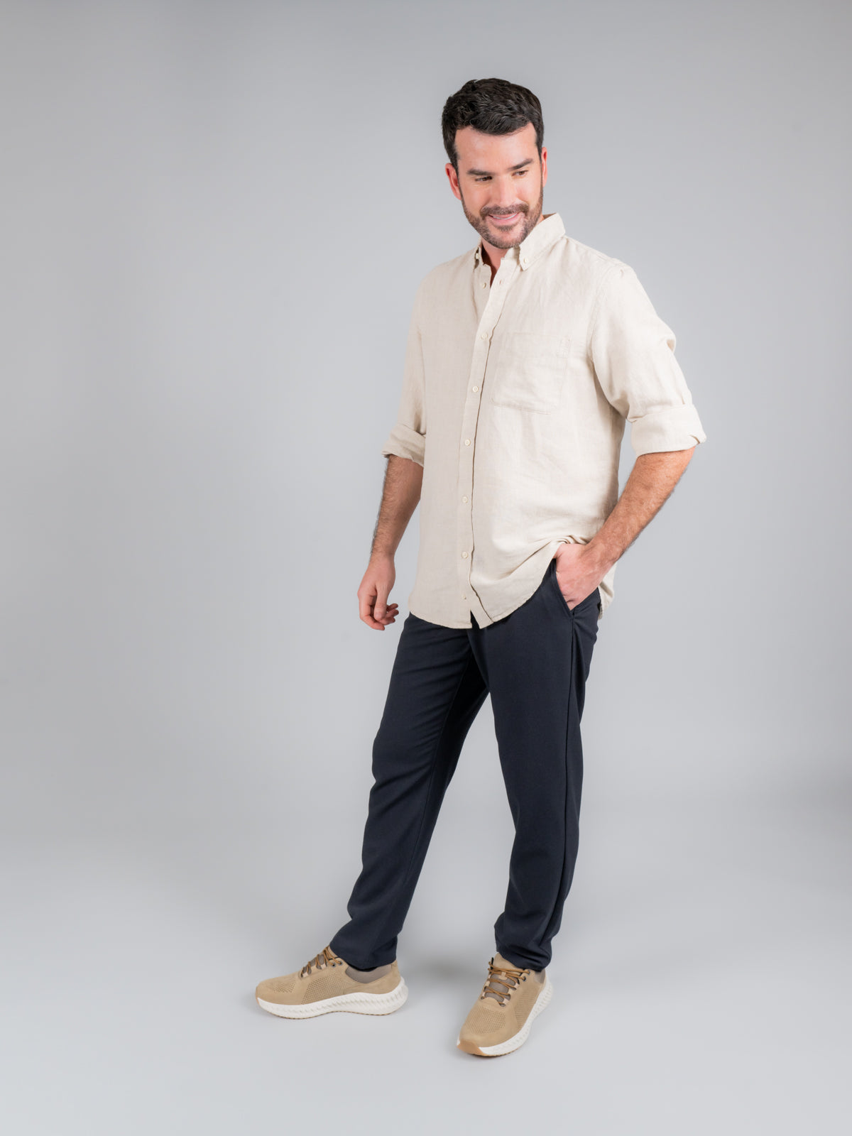 Zapatilla Spinal Lthr Lace Cuero Hombre