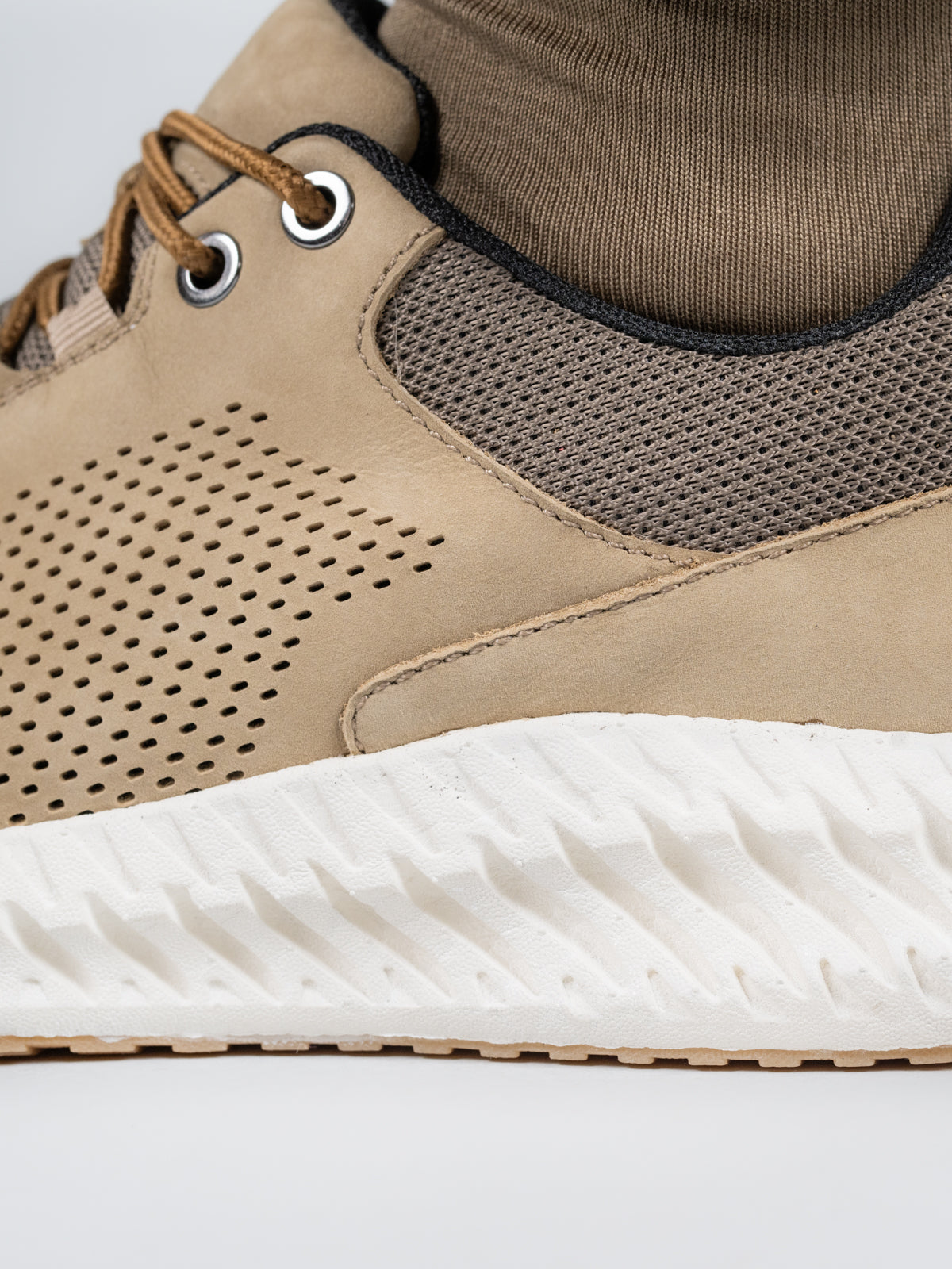 Zapatilla Spinal Lthr Lace Cuero Hombre