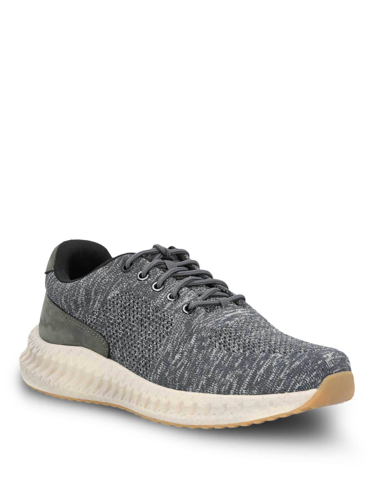 Zapatilla Spinal Knit Lace Cuero Hombre