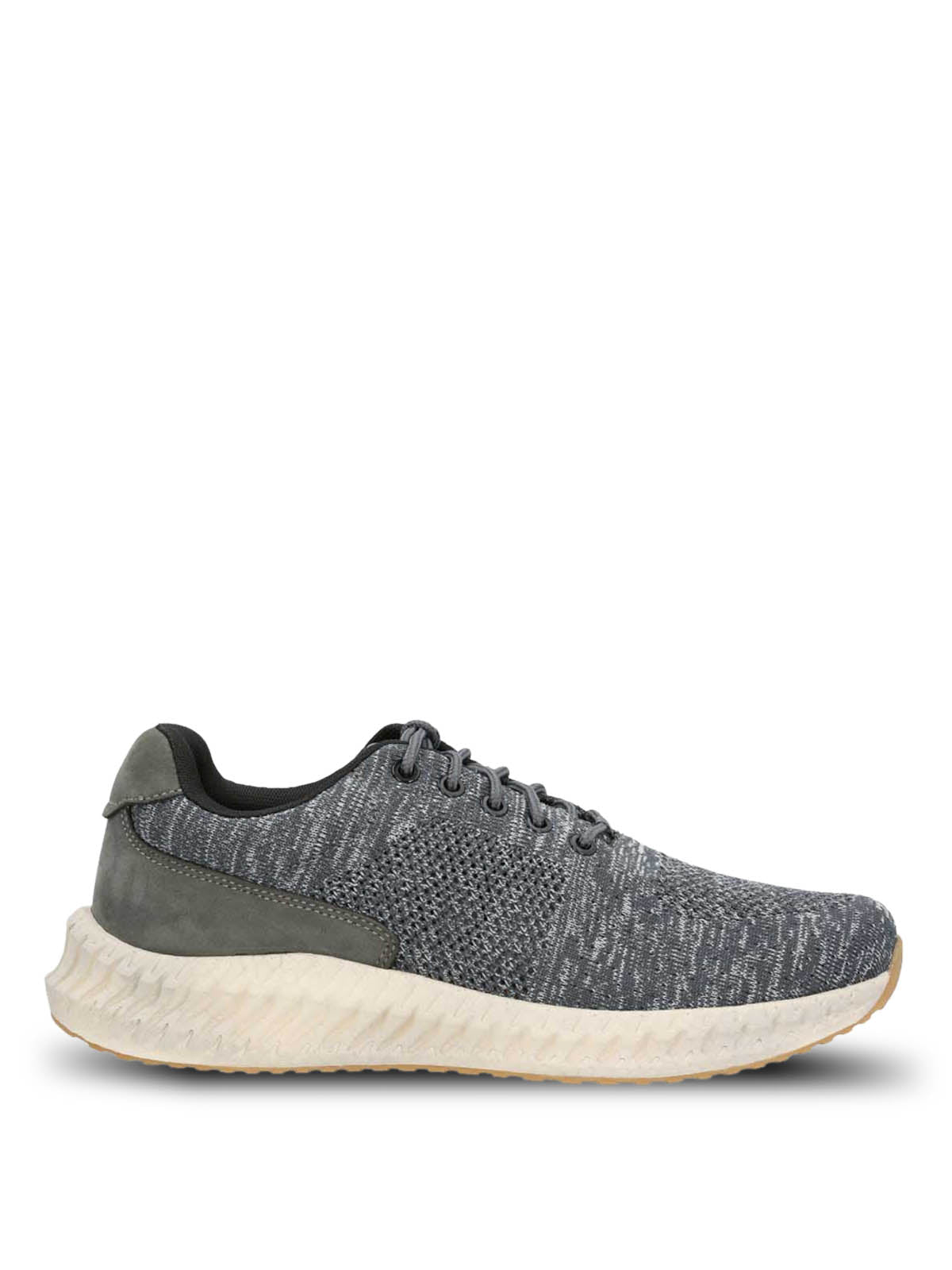 Zapatilla Spinal Knit Lace Cuero Hombre