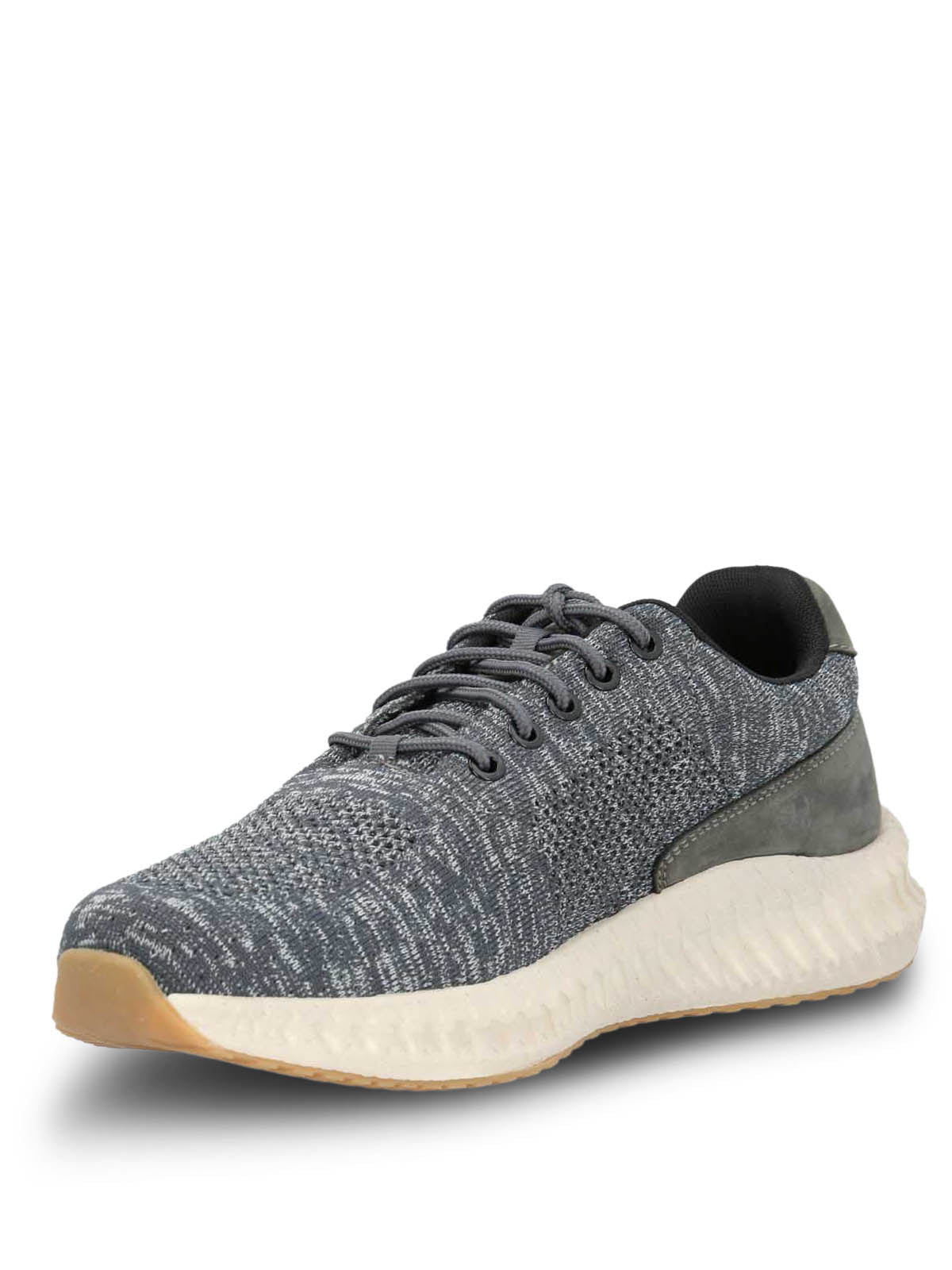 Zapatilla Spinal Knit Lace Cuero Hombre