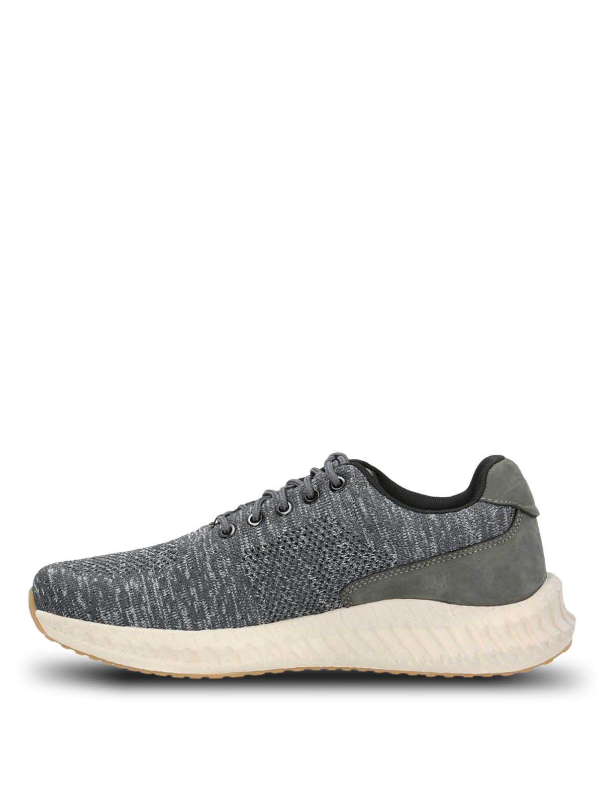 Zapatilla Spinal Knit Lace Cuero Hombre