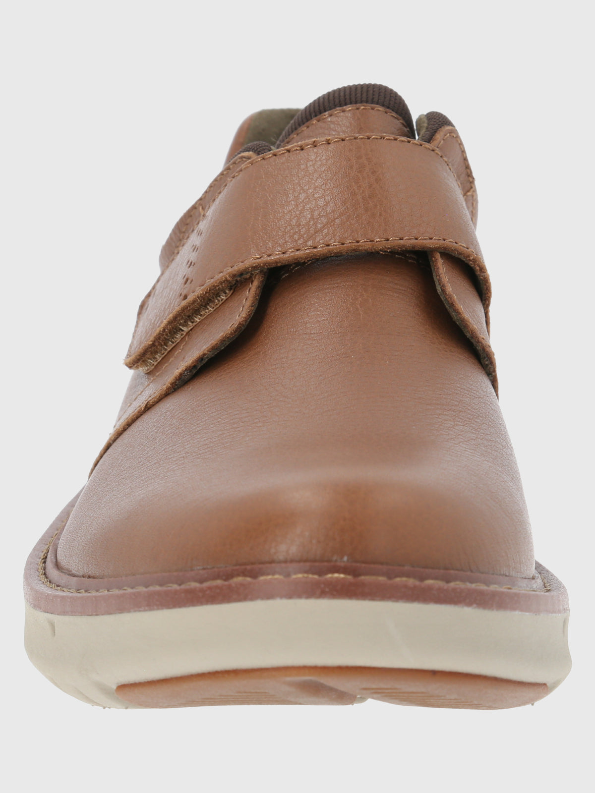Zapatilla Para Hombre Cuero/Poliester Smart Velcro Café Claro Hush Puppies