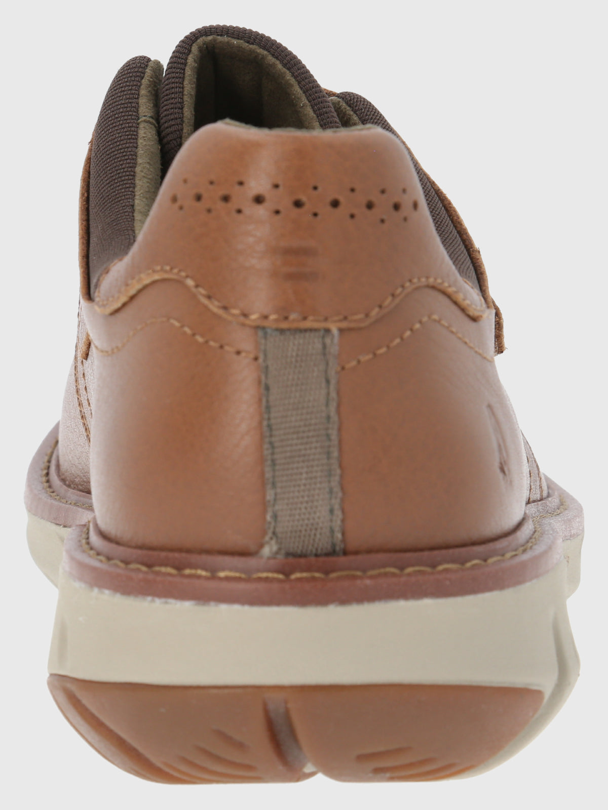 Zapatilla Para Hombre Cuero/Poliester Smart Velcro Café Claro Hush Puppies