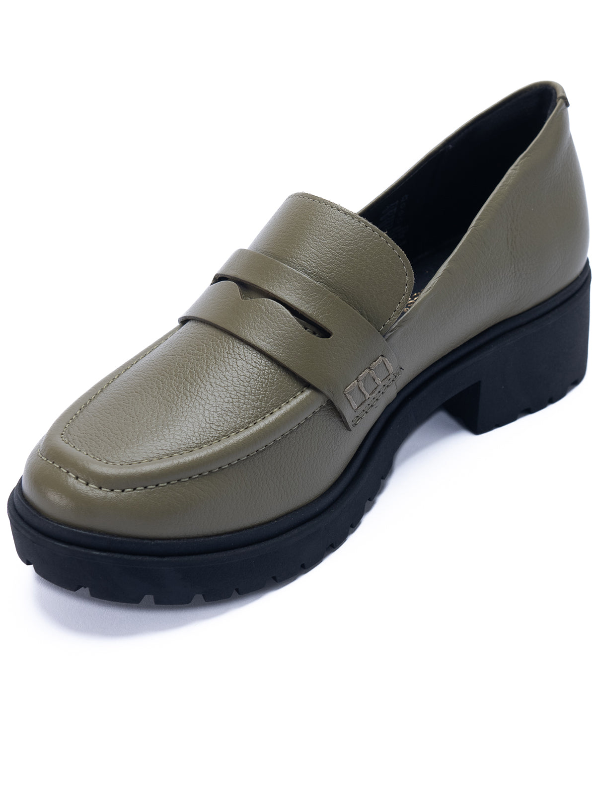 Mocasin Alma Cuero Mujer