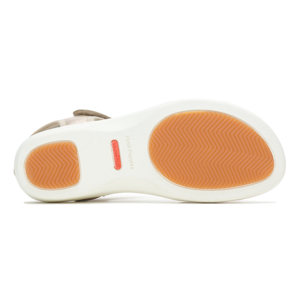 Sandalia Para Mujer Cuero Hp Dorri Qtr Strap Metalizado Hush Puppies