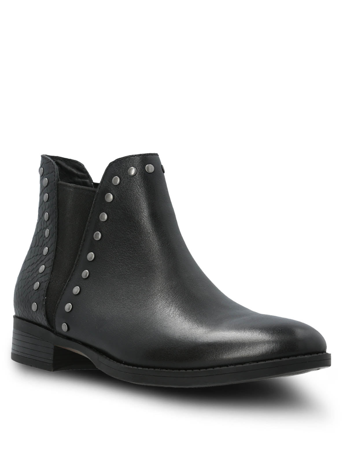 Botin Alva Cuero Mujer