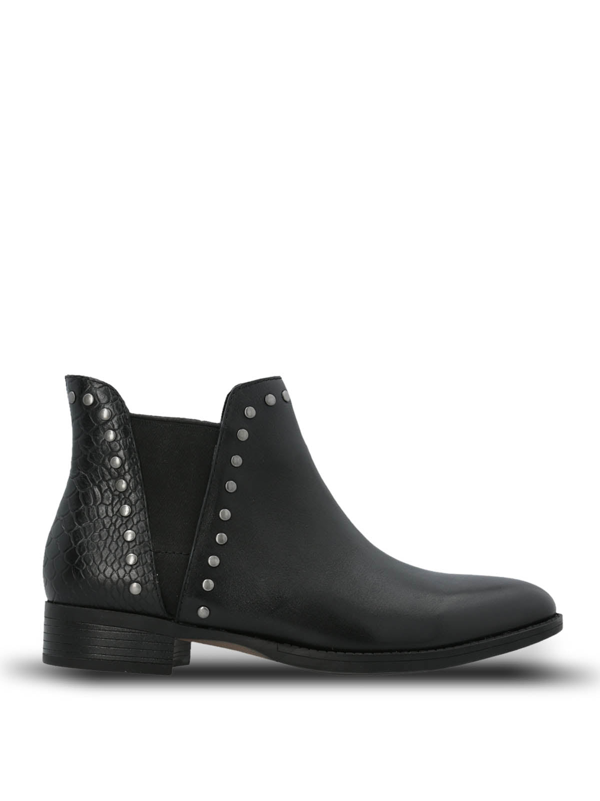 Botin Alva Cuero Mujer