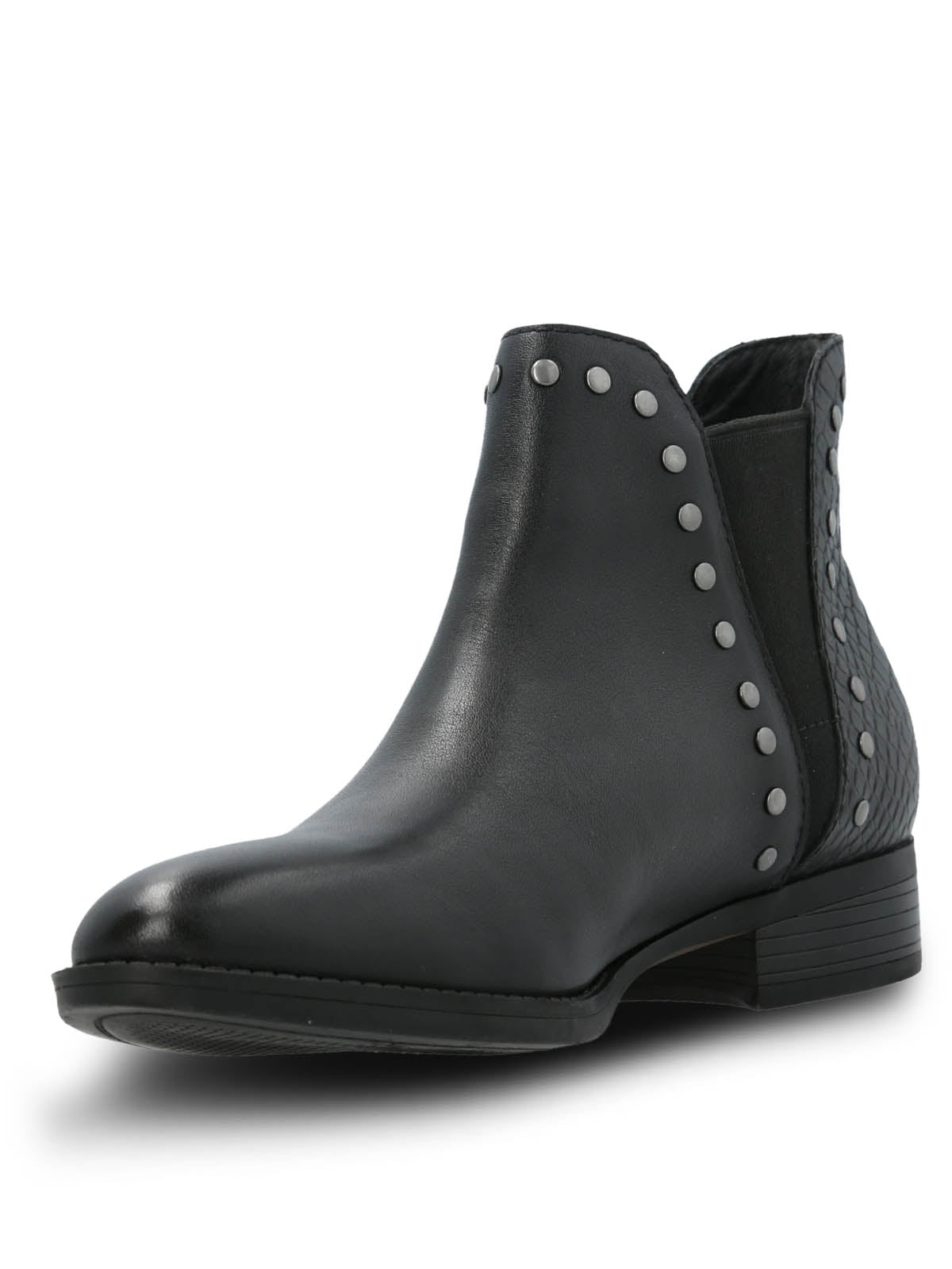 Botin Alva Cuero Mujer