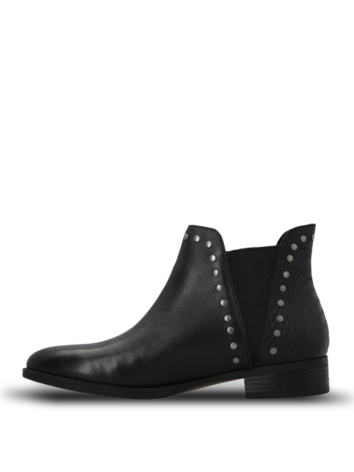 Botin Alva Cuero Mujer