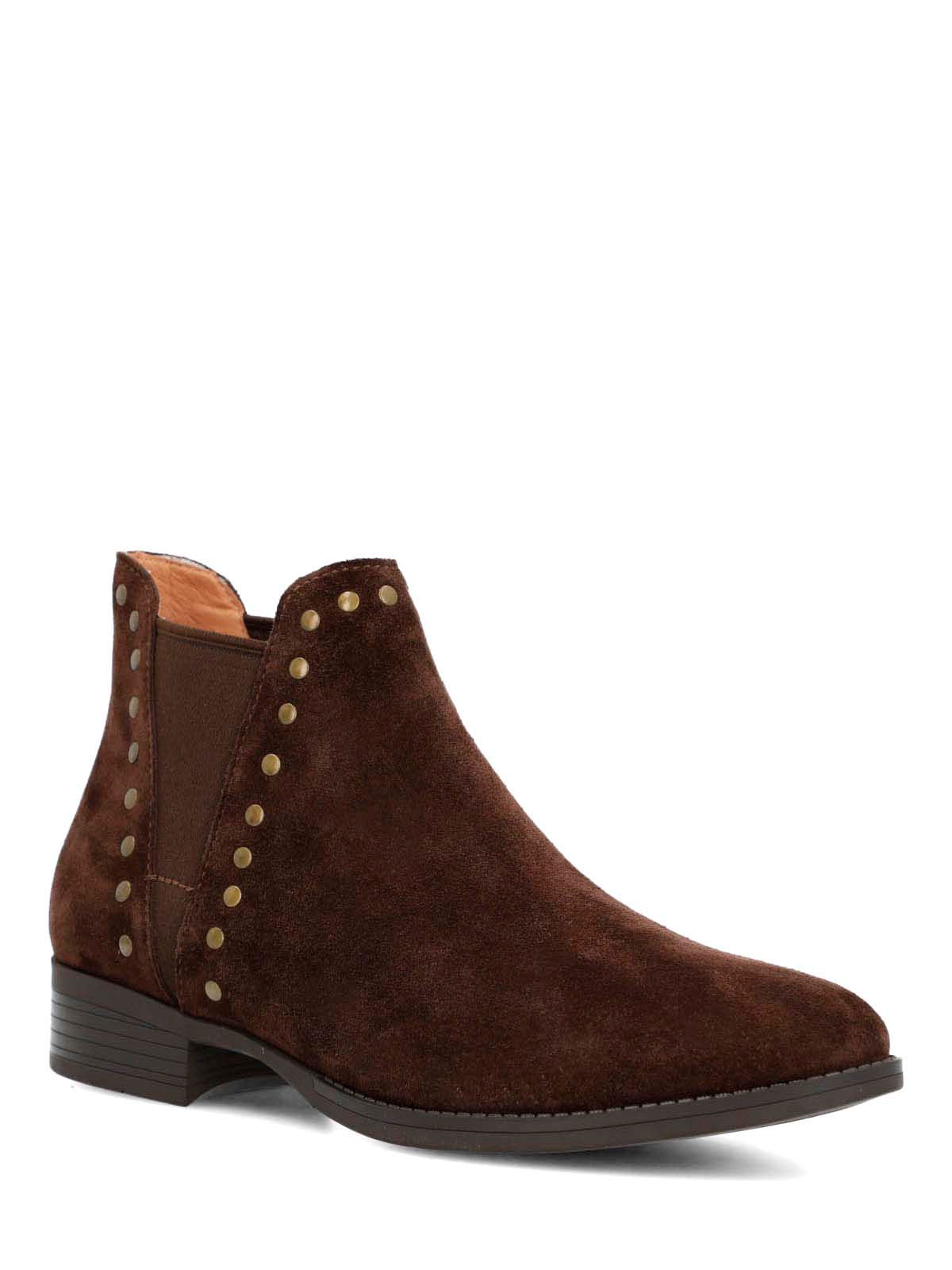 Botin Alva Cuero Mujer