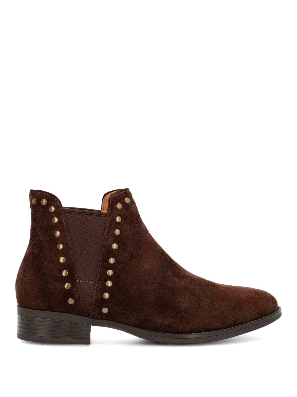 Botin Alva Cuero Mujer