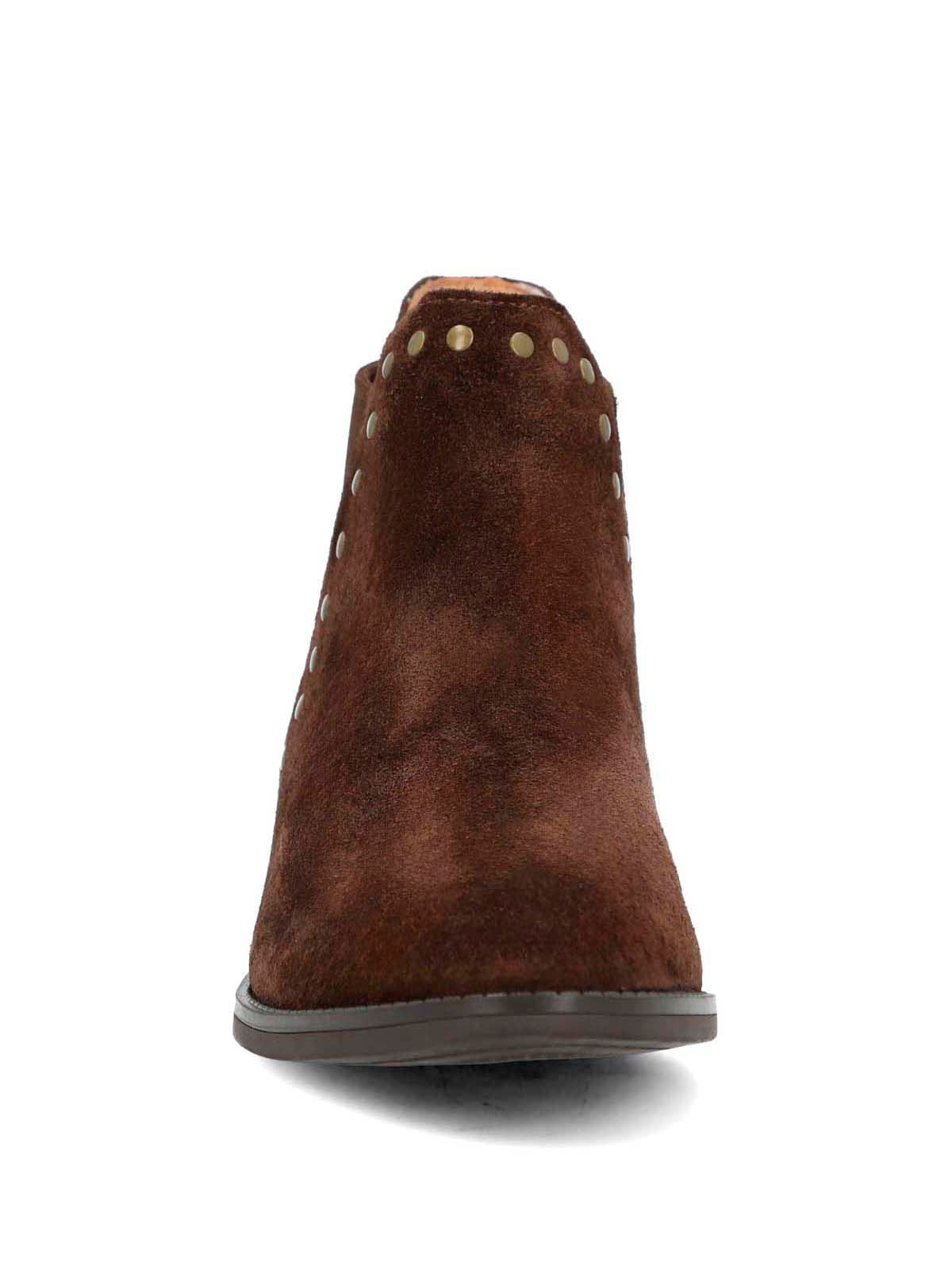 Botin Alva Cuero Mujer