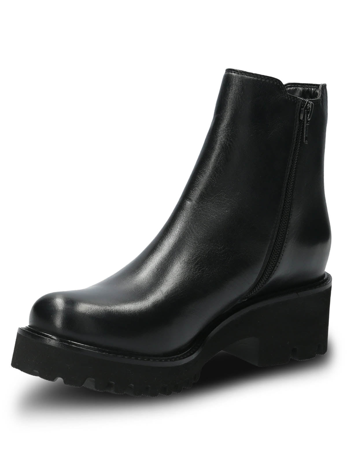Botin Cassia Cuero Mujer