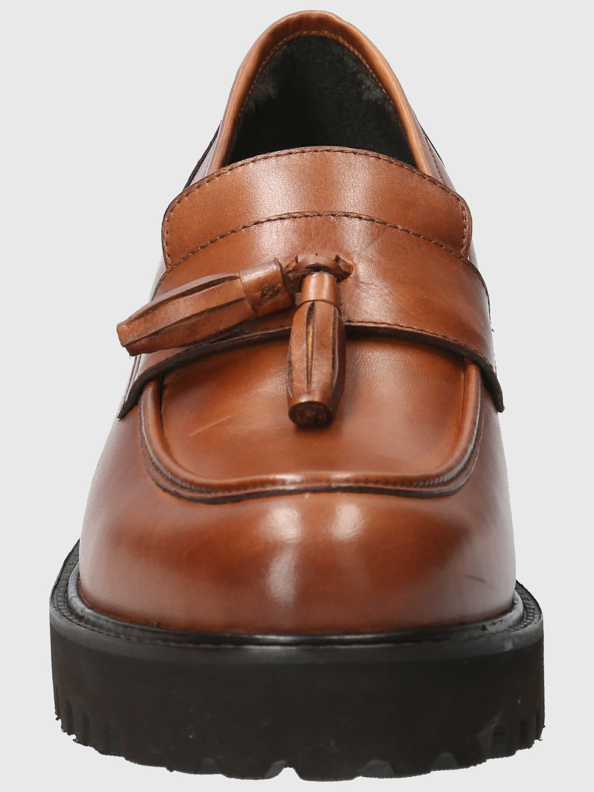 Mocasin Para Mujer Cuero Clov Marrón Hush Puppies