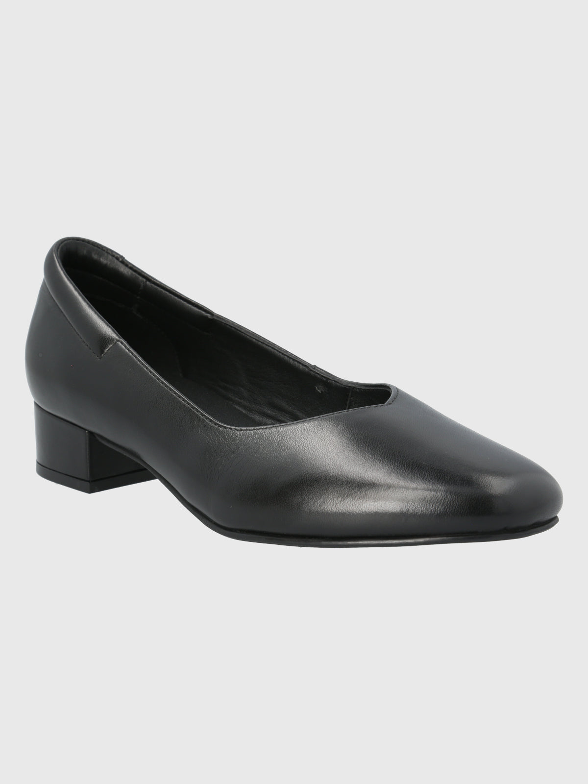 Zapato Para Mujer Cuero Eleven Negro Hush Puppies
