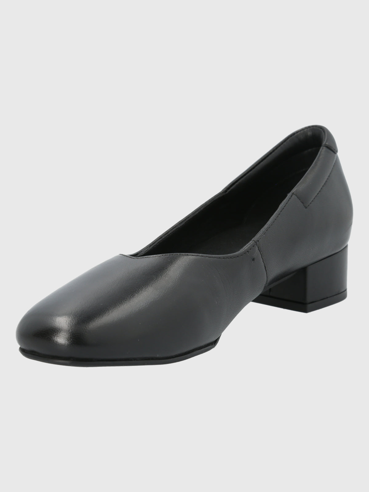 Zapato Para Mujer Cuero Eleven Negro Hush Puppies