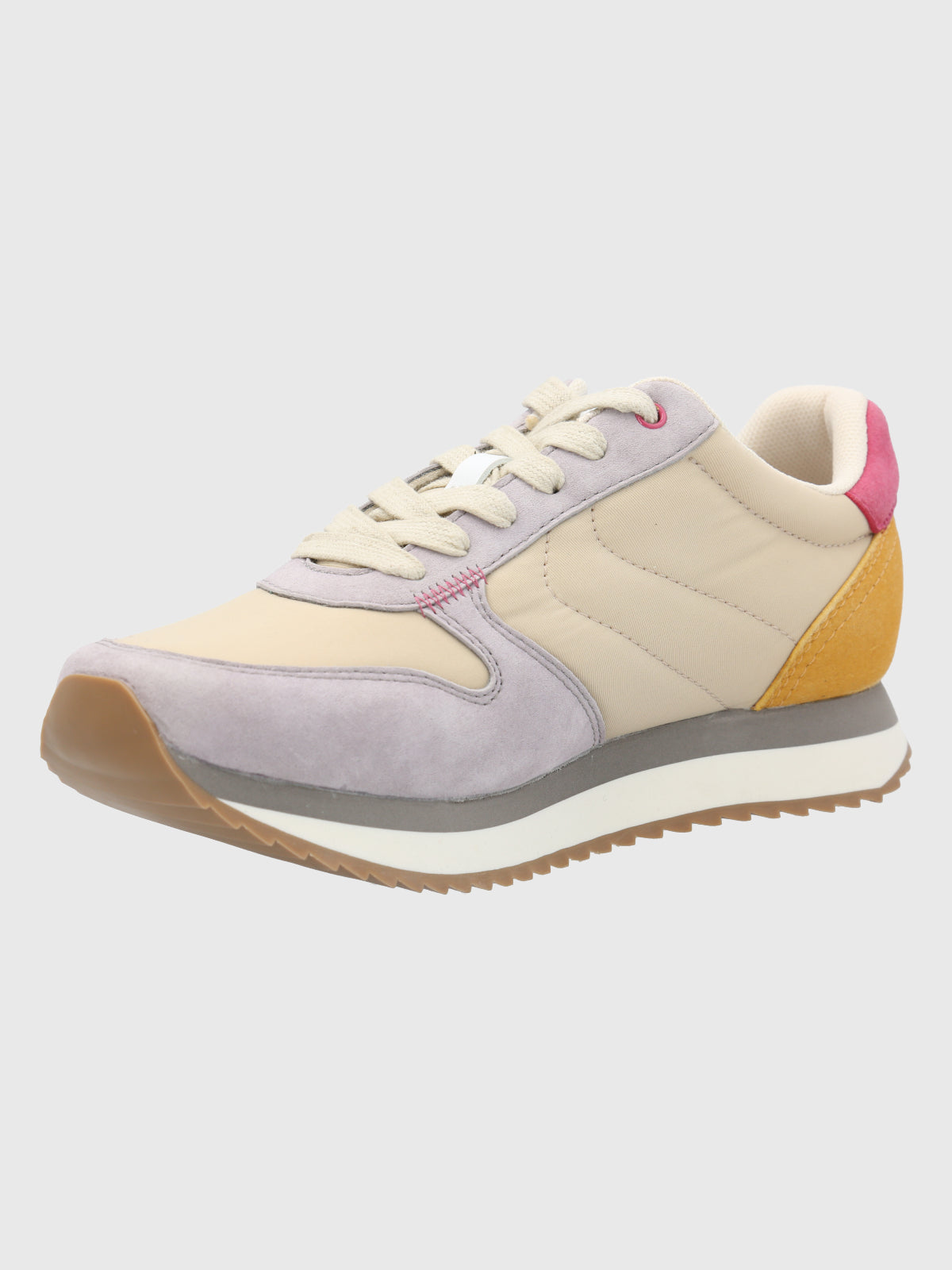 Zapatilla Para Mujer Cuero Bliss Sun Morado Hush Puppies