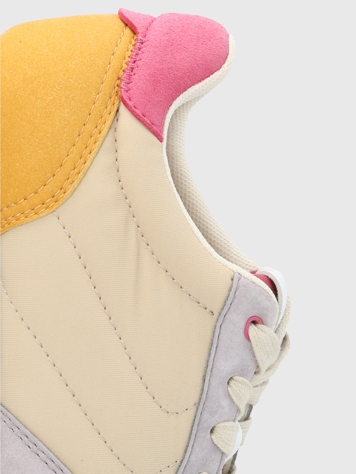 Zapatilla Para Mujer Cuero Bliss Sun Morado Hush Puppies