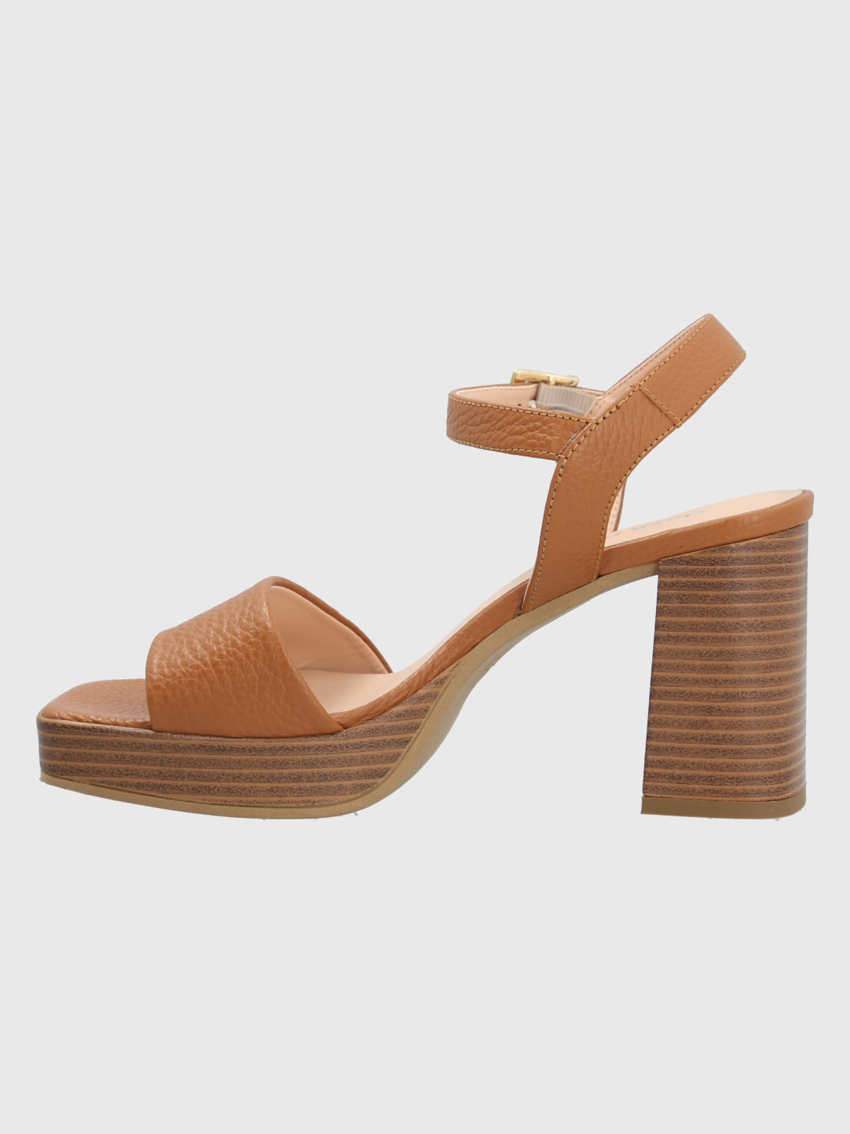 Sandalia Para Mujer Cuero Bormio Café Hush Puppies