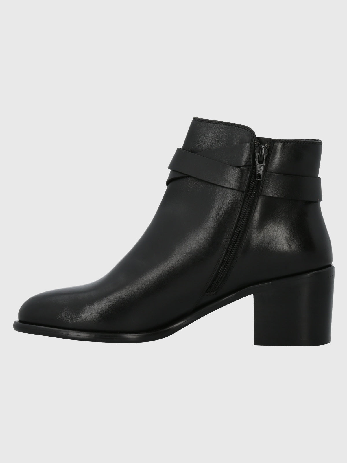 Botín Para Mujer Cuero Amanda Negro Hush Puppies