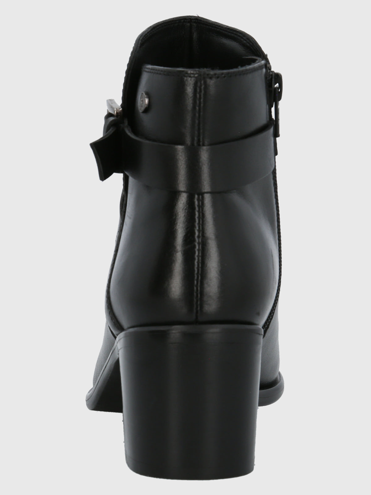 Botín Para Mujer Cuero Amanda Negro Hush Puppies