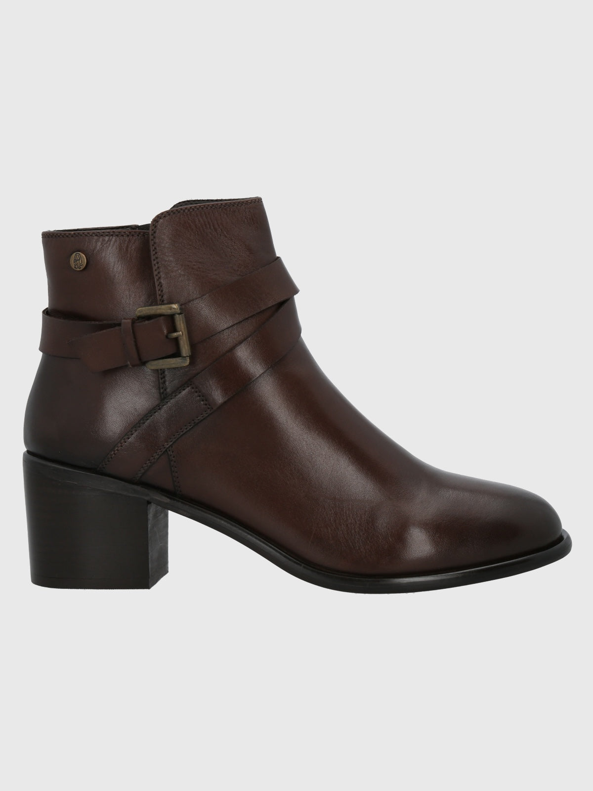 Botín Para Mujer Cuero Amanda Marrón Hush Puppies