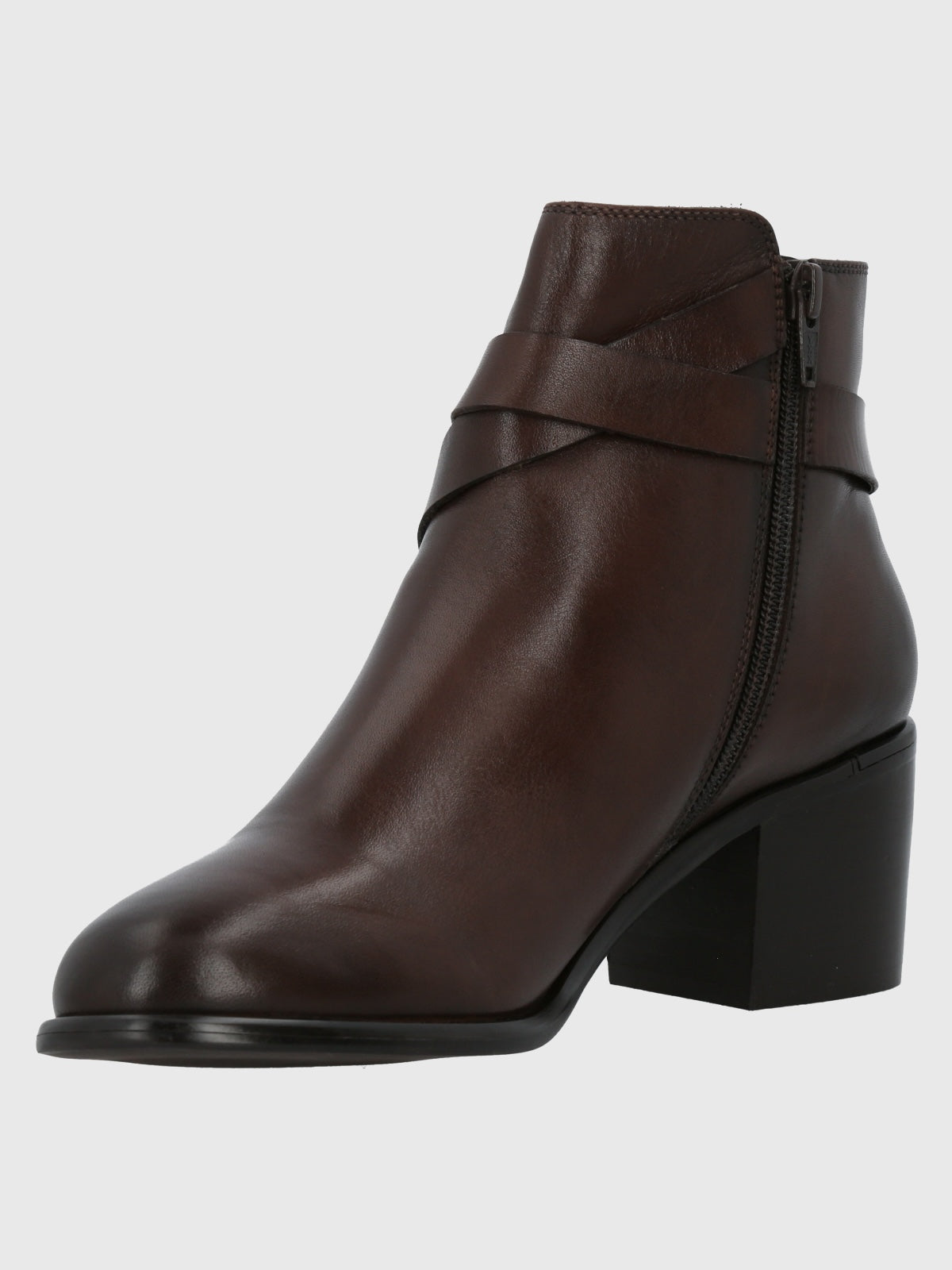Botín Para Mujer Cuero Amanda Marrón Hush Puppies