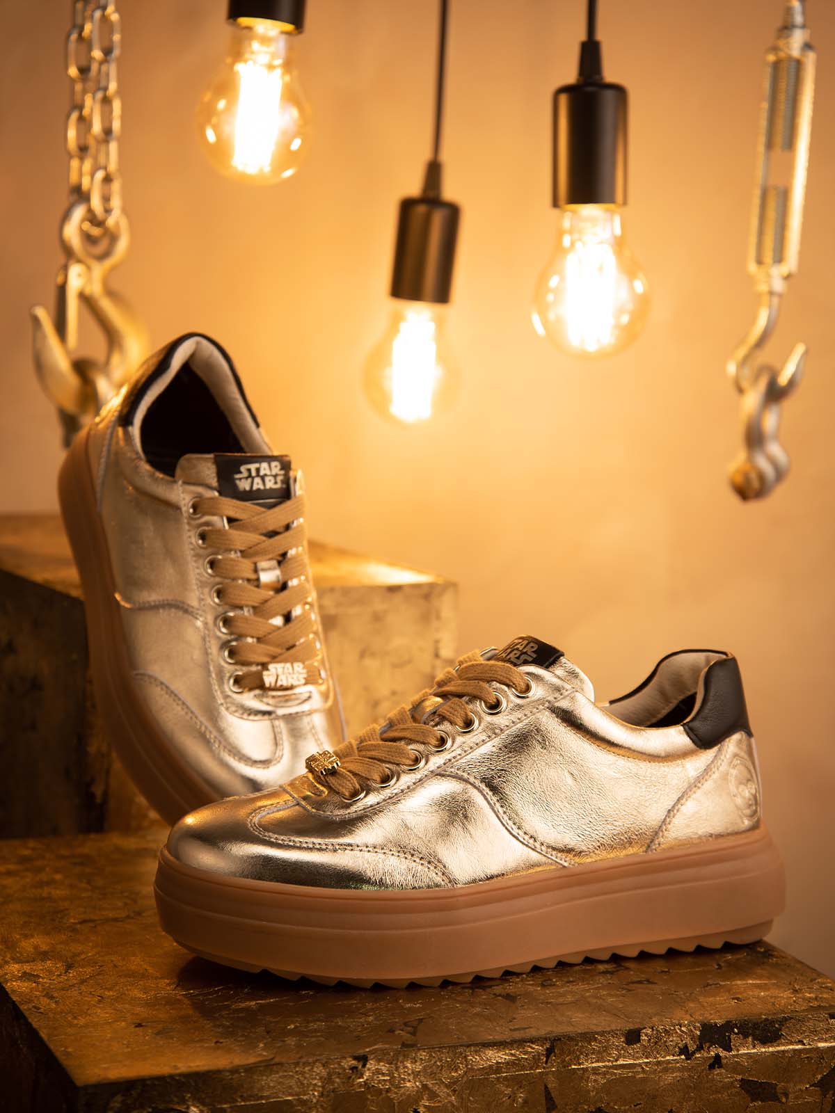Zapatilla C-3Po-W Cuero Mujer