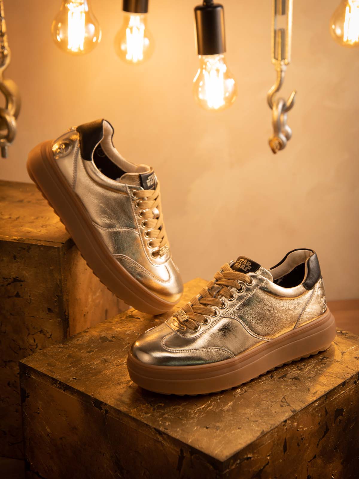 Zapatilla C-3Po-W Cuero Mujer