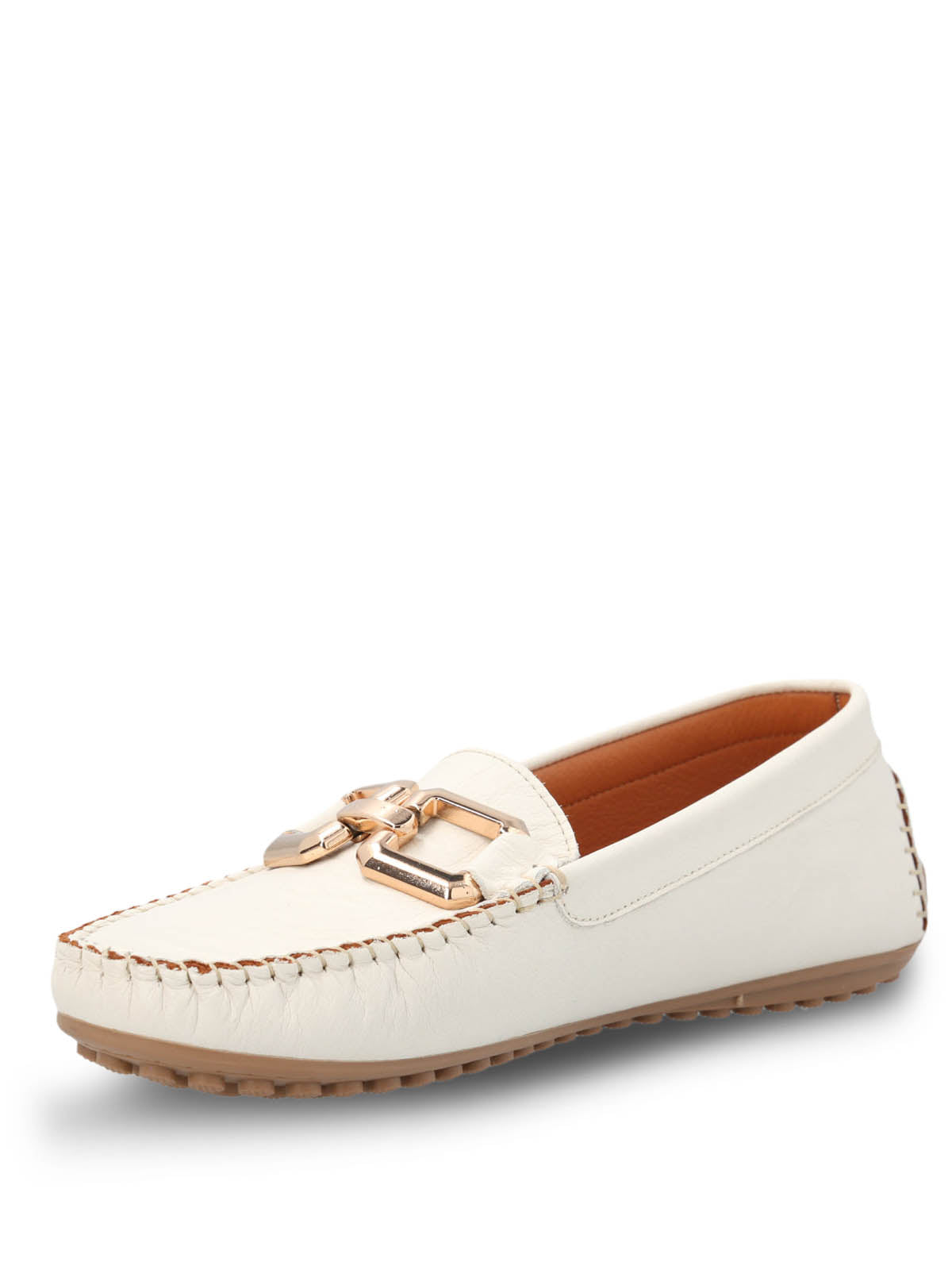 Mocasin Rodeo Cuero Mujer