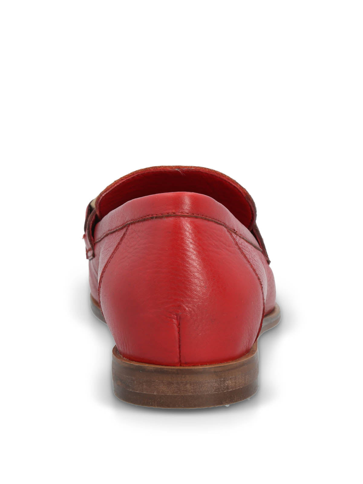 Mocasin Poplin Cuero Mujer