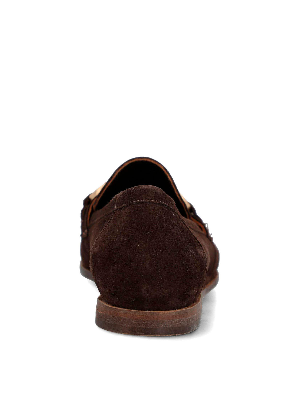 Mocasin Poplin Cuero Mujer