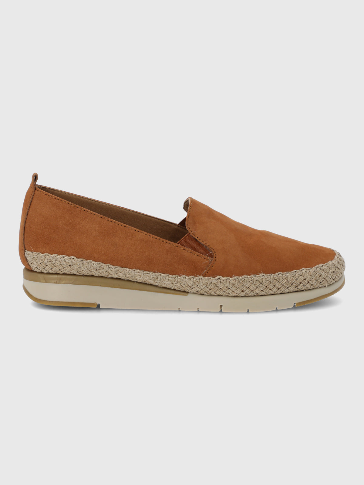 Alpargata Para Mujer Cuero Fusion Rope Marron Hush Puppies