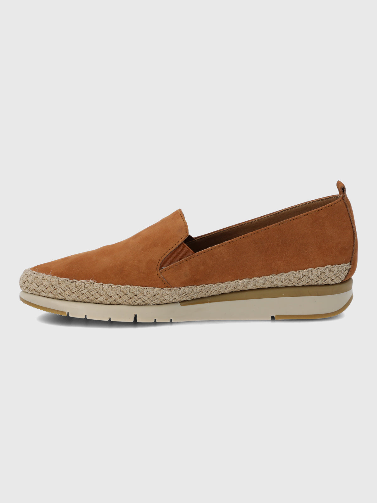 Alpargata Para Mujer Cuero Fusion Rope Marron Hush Puppies