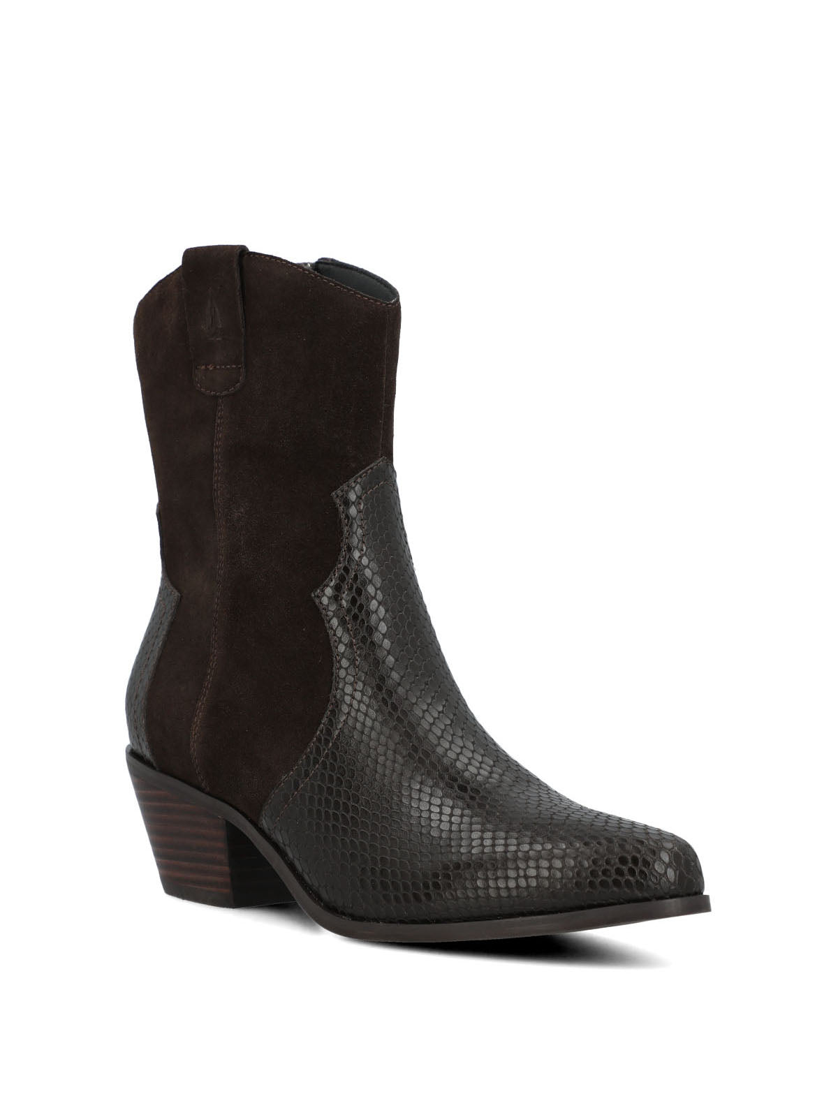 Botin Varca Cuero Mujer