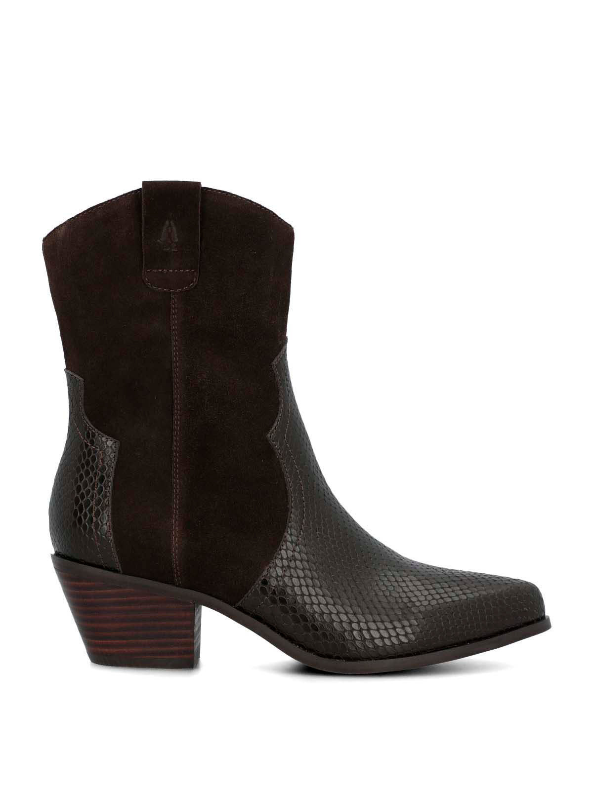 Botin Varca Cuero Mujer