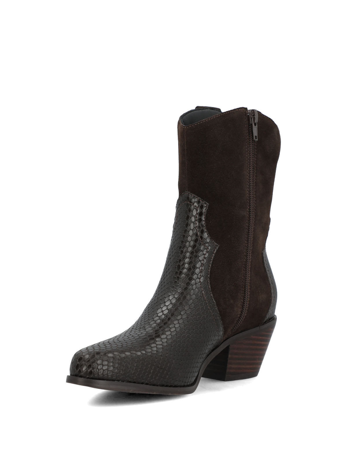 Botin Varca Cuero Mujer