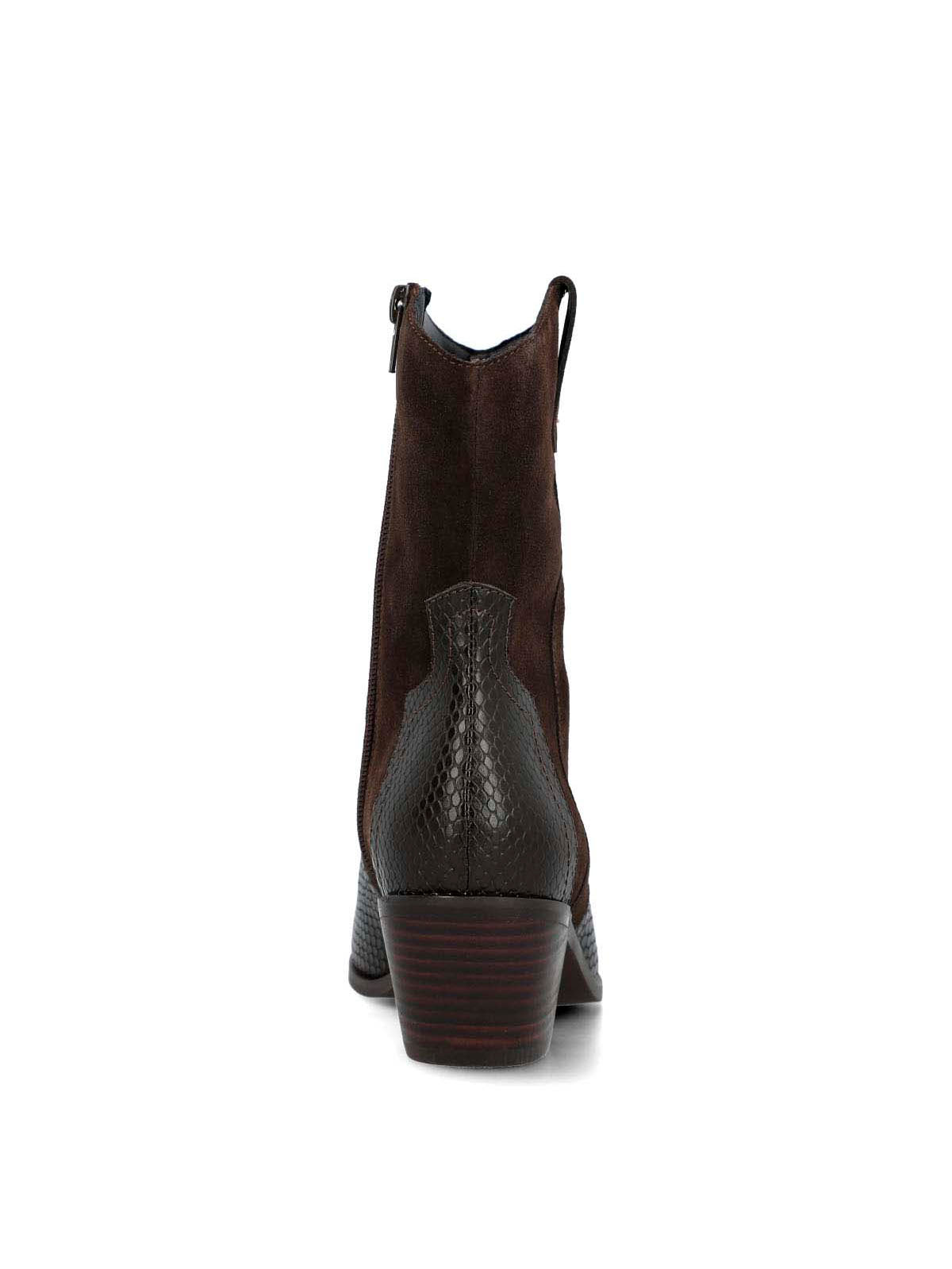 Botin Varca Cuero Mujer