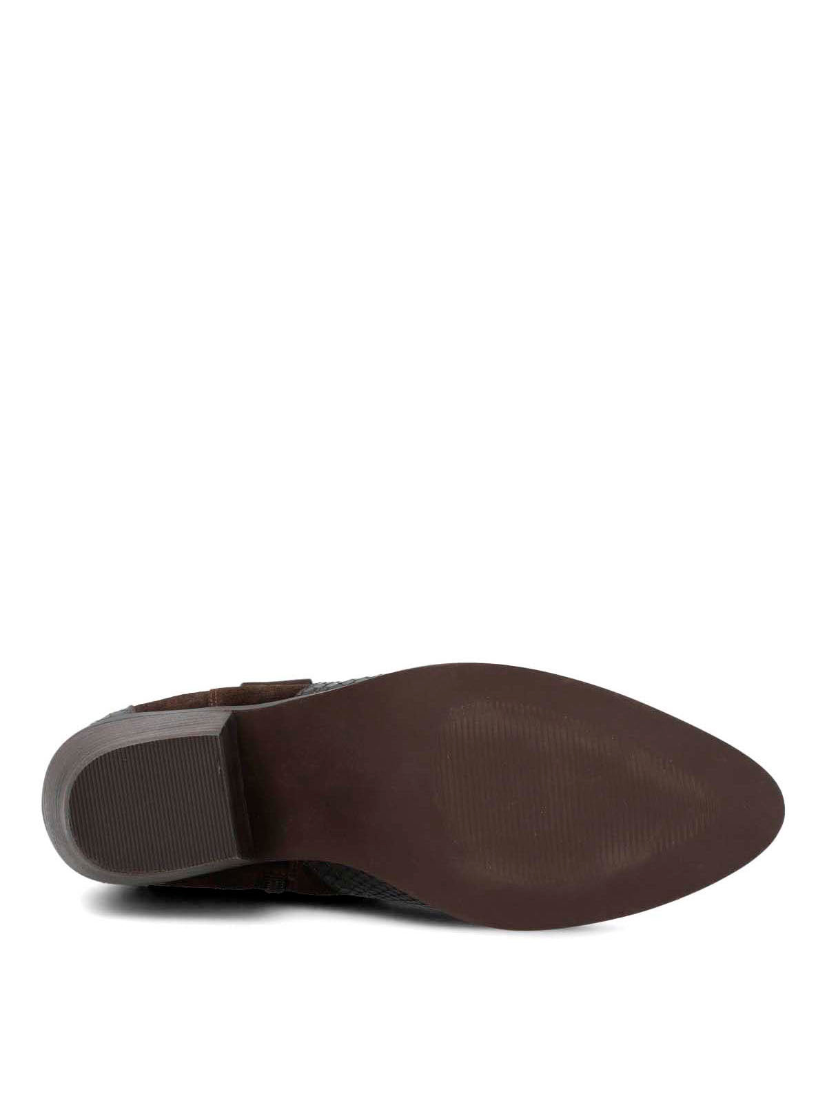 Botin Varca Cuero Mujer
