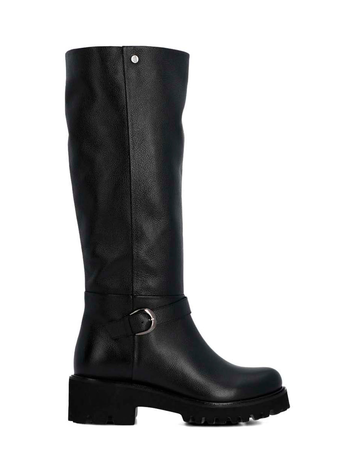 Bota Para Mujer Cuero Blisda Negro Hush Puppies