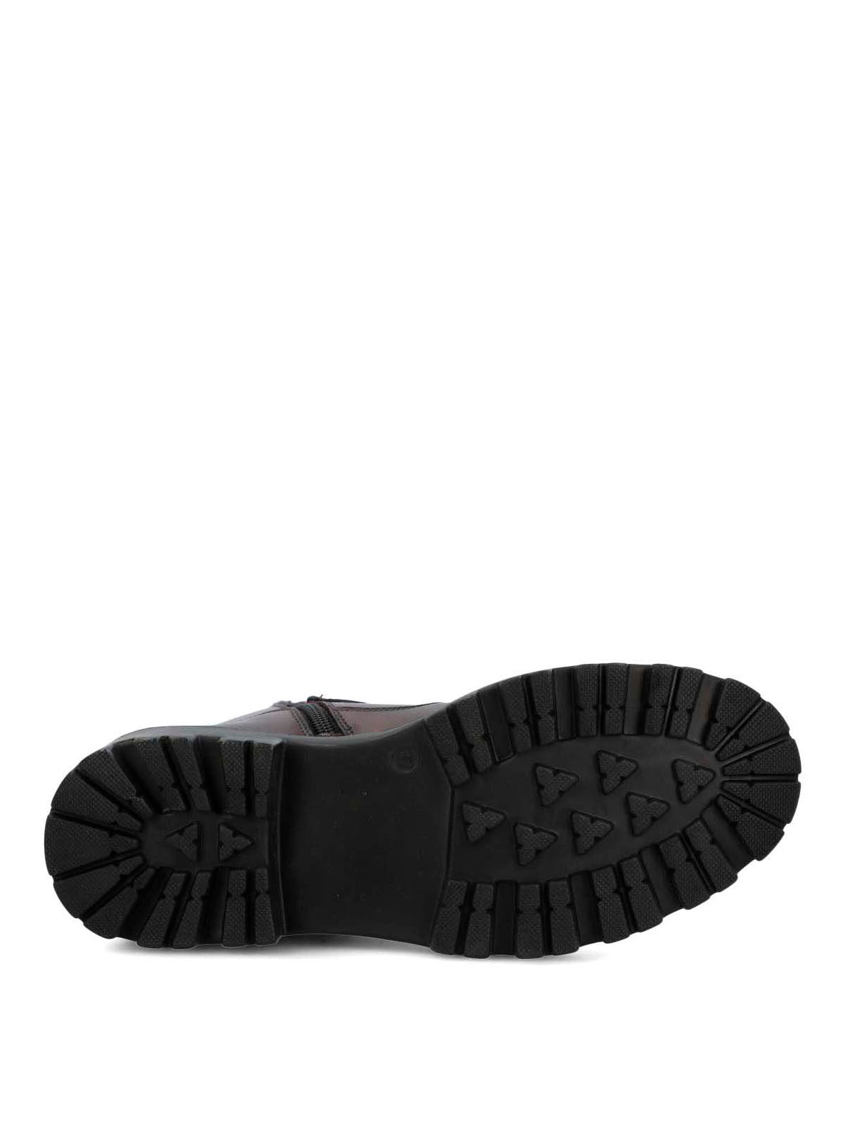 Botín Para Mujer Cuero Bunda Rojo Hush Puppies