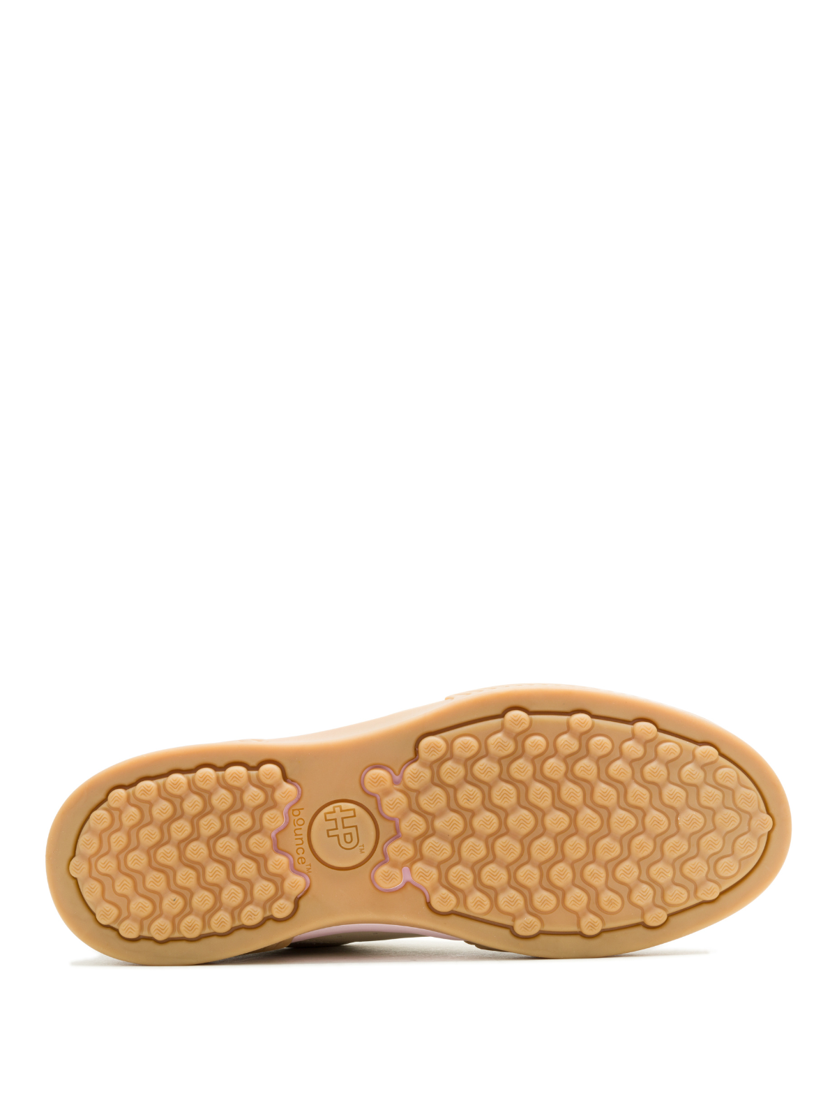 Zapatilla Para Mujer Cuero Mae Cap Toe Lace Beige Claro Hush Puppies