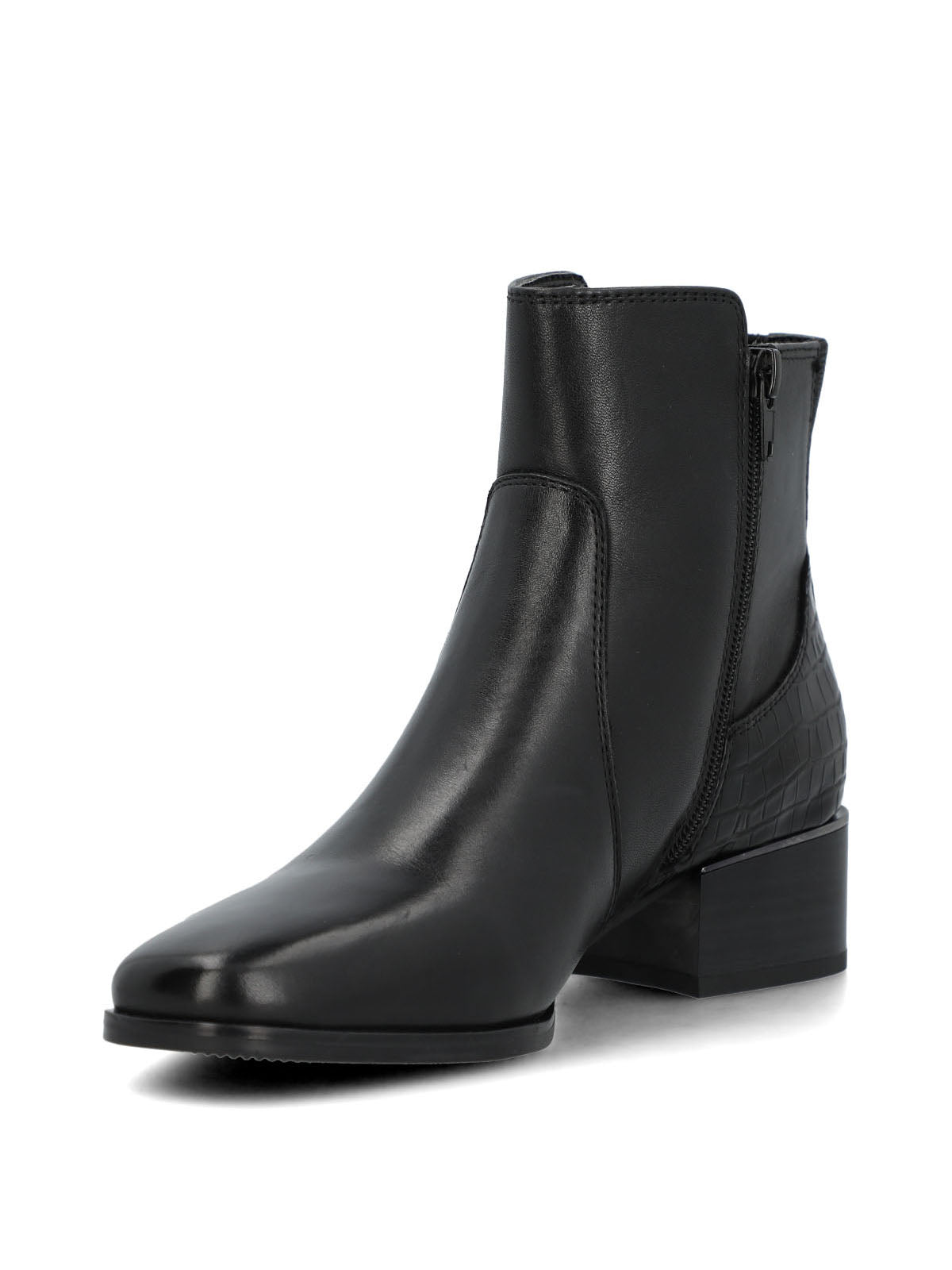 Botín Para Mujer Cuero Samby Negro Hush Puppies