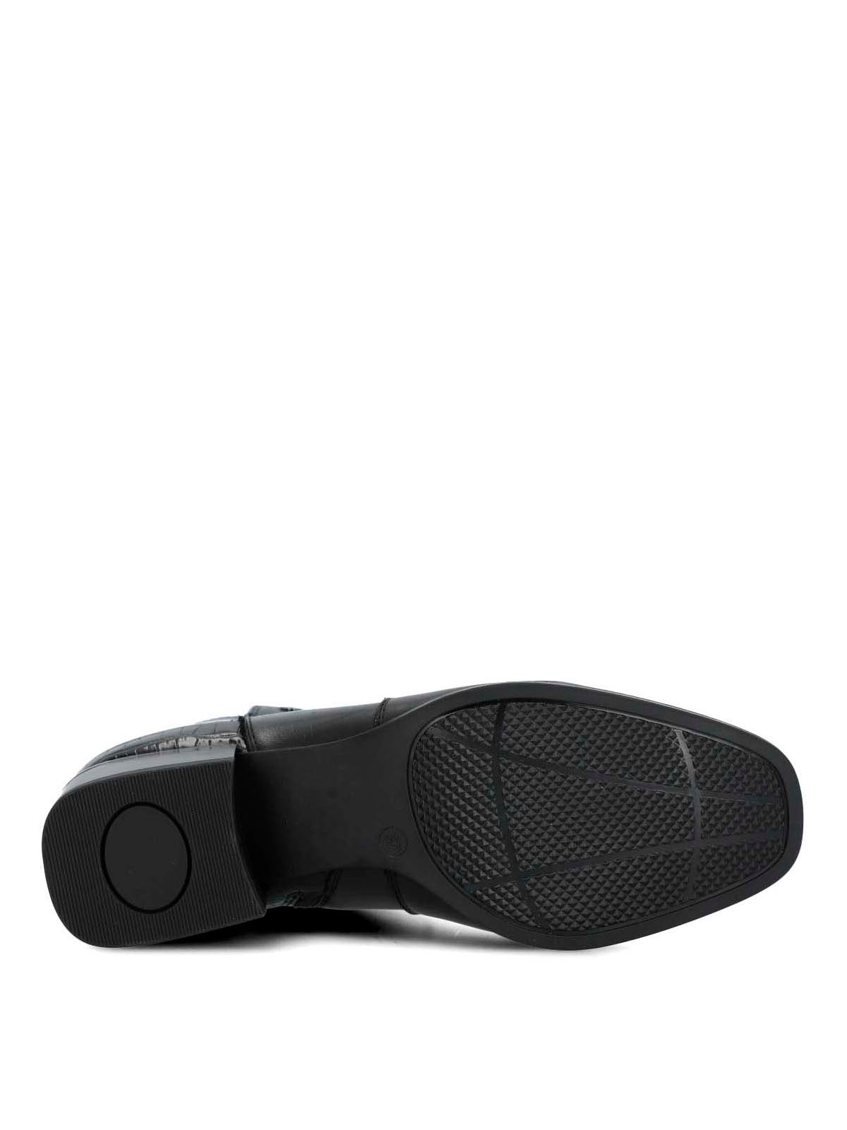 Botín Para Mujer Cuero Samby Negro Hush Puppies