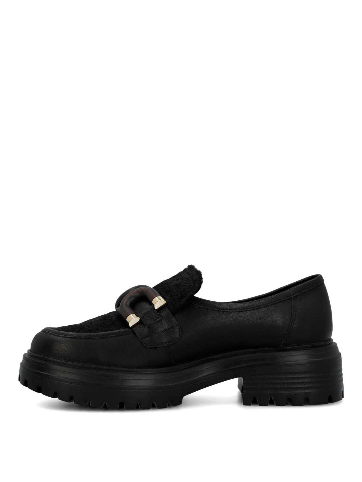Mocasin Botana Cuero Mujer