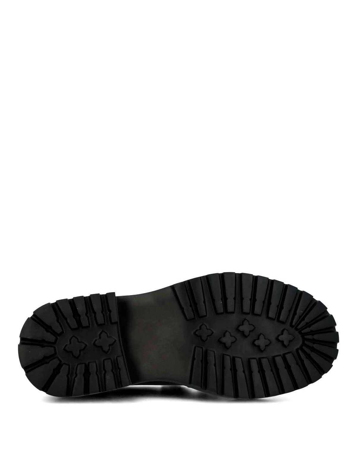 Mocasin Botana Cuero Mujer